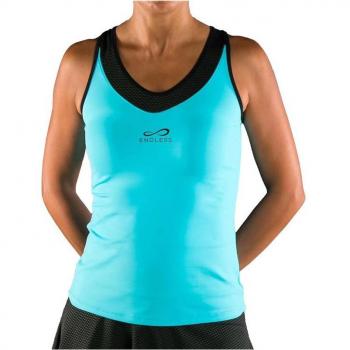 Lux II Türkis Tank Top für Frauen