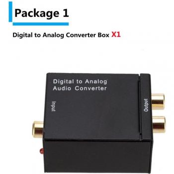 Adaptador Digital a Analógico: Toslink/Coaxial → RCA, Ampliación DAC y Conexión USB