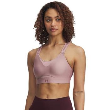 Under Armour Infinity 2.0 Sports Bra, High Impact, Pink-Maroon Mist, XS Women’s Fit