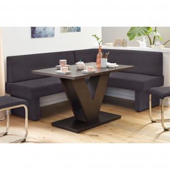Home affaire Anthrazit Eckbank 152x89x202 cm