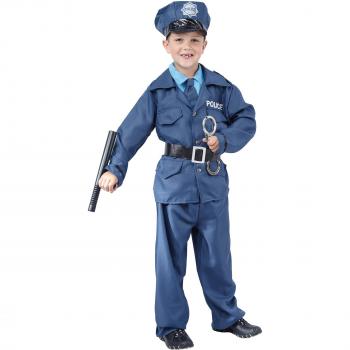 Uniforme de policier bleu enfant