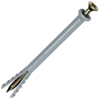 Fischer NX Wood Screw with Plastic Head 80mm Box of 50