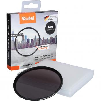 Rollei 52‑mm ND8 Graufilter – Hochwertige Premiumausführung