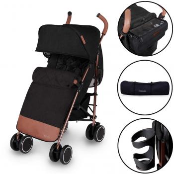Ickle Bubba Discovery Prime Black/Rose Gold Stroller