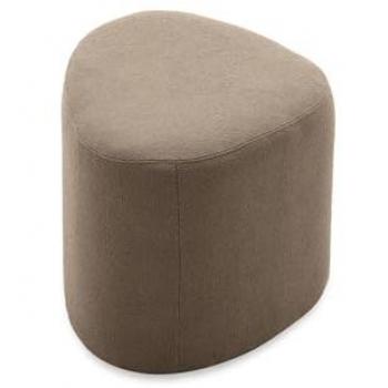 Sgabello pouf ciottolo