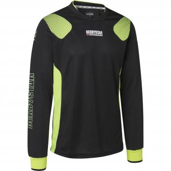 Aponi Pro Goalkeeping Jersey – Schwarzes/Goldesel – S – DerbyStar