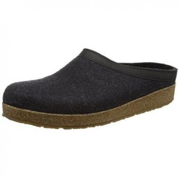 Chaussures de Détente Grizzly Torben – Tissu Mixte (Filz/Cuir), Gris, 37 EU