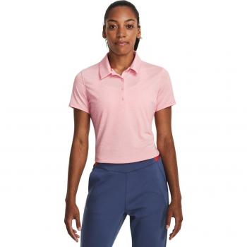 Zinger Playoff Poloshirt für Damen von Under Armour, Rosa, L