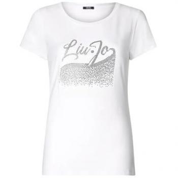 Abbigliamento donna Liu Jo T‑shirt bianca standard fit