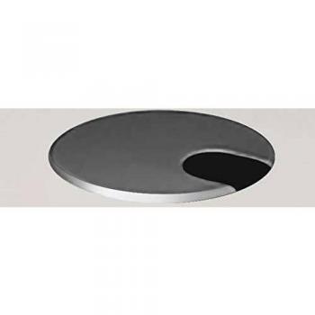 Tischplatten-Kabeldurchlass M-ove 60x60mm links montiert anthrazit
