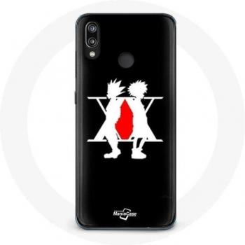 Coque Huawei P20 Lite Logo Hunter x Hunter Fond Noir
