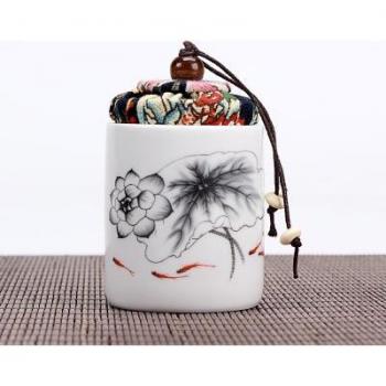 Ceramic Sugar Jar with Lid