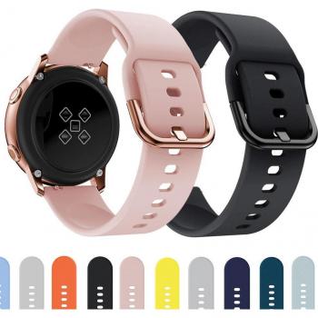 Correa de silicona para Amazfit Bip Youth 20mm – estilo clásico