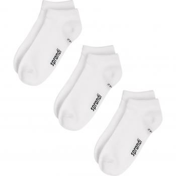 Sprandi Calzini corti 0WB-002-AW23 3 pacchetti bianco