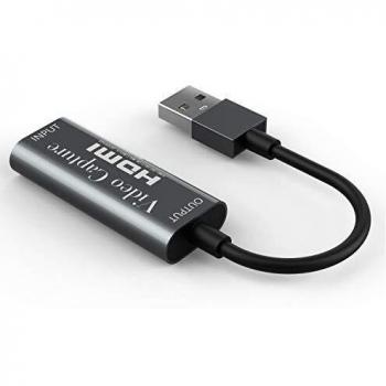 GuangDa USB Video Capture Card 4K HDMI to 2.0 Device Gray