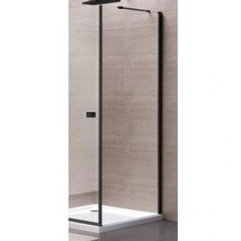 Paroi latérale 90x195 cm Royal Plaza Hendra noir mat
