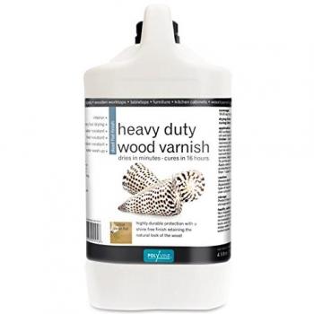 4‑Liter Dead‑Flat Heavy Duty Wood Varnish