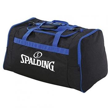 SPALDING Sac d’équipe moyen – Noir / Bleu roi