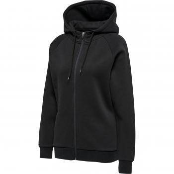 Felpa Hummel da donna con cappuccio rosso Heavy