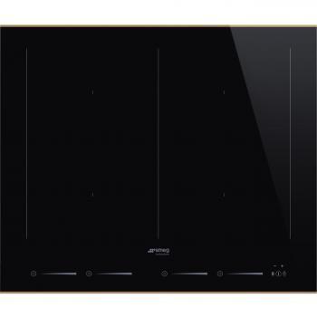 Smeg Table induction SIM6644R Noir Taille unique