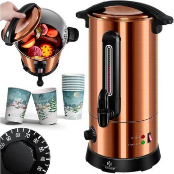 KESSER® Glühweinkocher 10L Edelstahl mit Füllstandanzeige