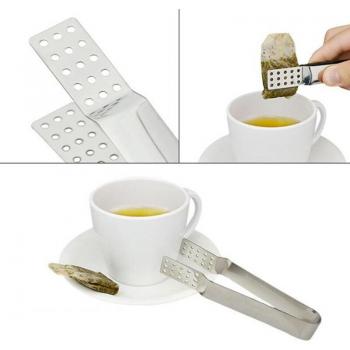 Theezet accessoires uit zilver