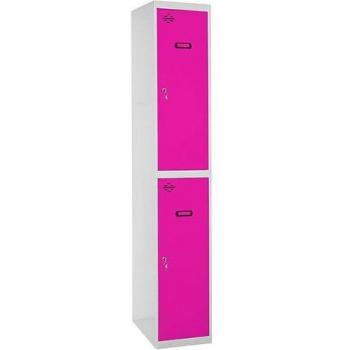 Taquilla SimonRack tandem 400 gr, diseño profesional, cerradura dual, instalación en pared