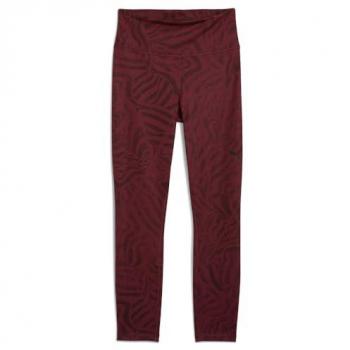 Puma Women's XS 7/8 Ruby Shimmer Leggings – Ribbon Stripe Edition