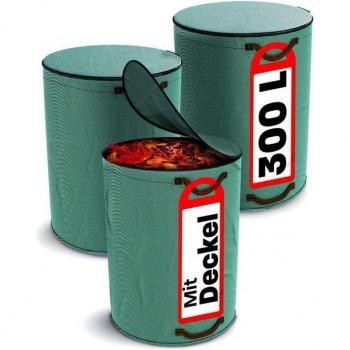 Sacs da Giardinaggio Praknu – 3 Unità, 300 L, Polipropilene Solido con 4 Maniglie
