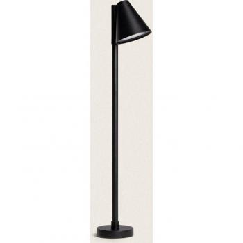 LEDKIA Baliza Exterior 60 cm con Superficie Drimlec Negro