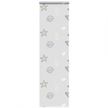 Persiana de baño enrollable 80x240 cm, ancho de tela 76 cm