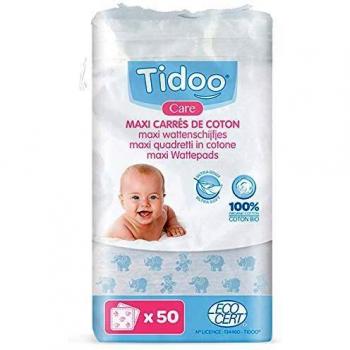 Maxi carrés de coton bio pour bébé
