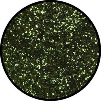 Eulenspiegel 902615 – Streuglitzer aus Polyester, Moosgrün, 2 g, Profi‑Effekt