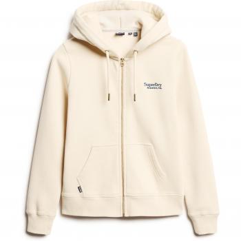 Sudadera con capucha y cremallera Superdry Essential Logo para mujer