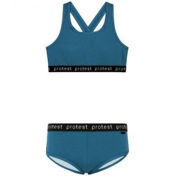 Raku Blue Beau Bikini Protest