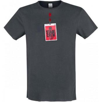 Kohleschwarzes Unisex T-Shirt No Back Stage Passes S