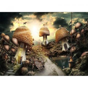 Peinture de Diamant Autocollant Mural 20X30CM