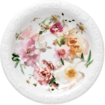 Rosenthal Espressotasse Maria Pink Rose Espr/Mokka-Untertasse 12 cm, Porzellan, Untertasse