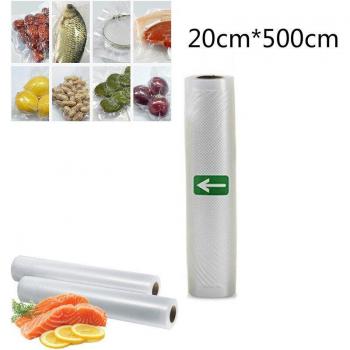 Vacuum Sealer Storage Bags Reusable Rolls 12/17/20/25/28cm/30cm x 500cm