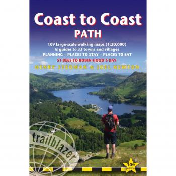 Coast to Coast Path: St Bees to Robin Hood's Bay Includes 109 Large-scale Walking Maps 1:20,000 & Guides to 33 Towns and Villages: Planning, Places to Stay, Places to Eat (British Walking Guides)