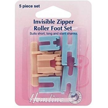 Hemline Invisible Zipper Foot with Guide