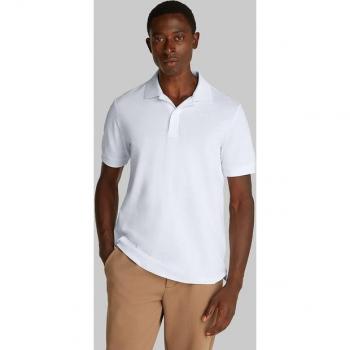 Calvin Klein Thermo-Tech Pique Polo Shirt – White XL