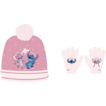 Set de Invierno Gorro y Guantes Stitch