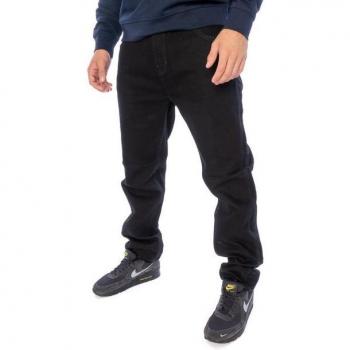 Pantaloni Slim Fit Dickies Houston Uomo Nero Lavato Taglia 29