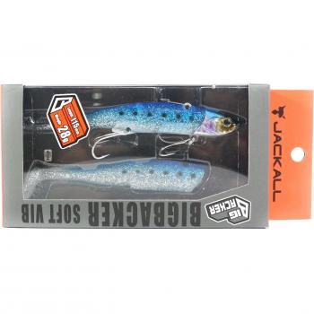 SoftVibe Jackall Big Backer 28 g Iwashi