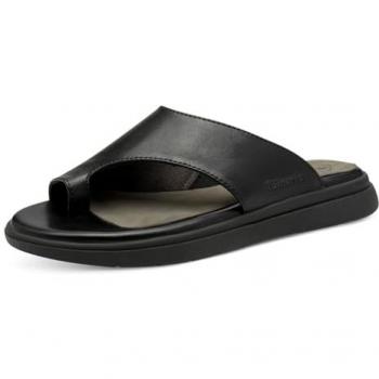 Pantoletten Damen Jana – Schwarze Hausschuhe 8‑87109‑44/022