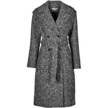 Morgan Damen Wollmantel GINCO Schwarz Regular Fit