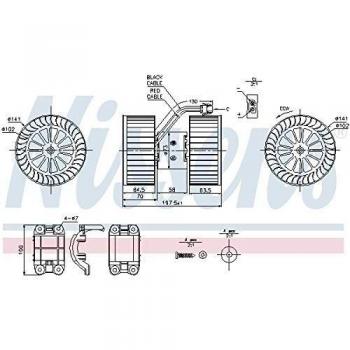 Nissens Interior Fan 87115