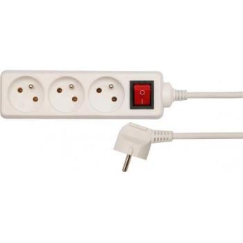 Ciabatta Elettrica 3 Prese 3 m Bianco (72528)