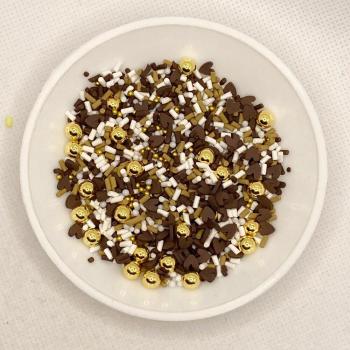 100g Mixed Coffee Series Polymer Clay Filler